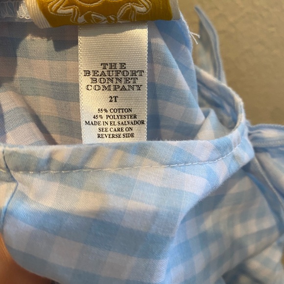 TBBC gingham bow top - Picture 3 of 3